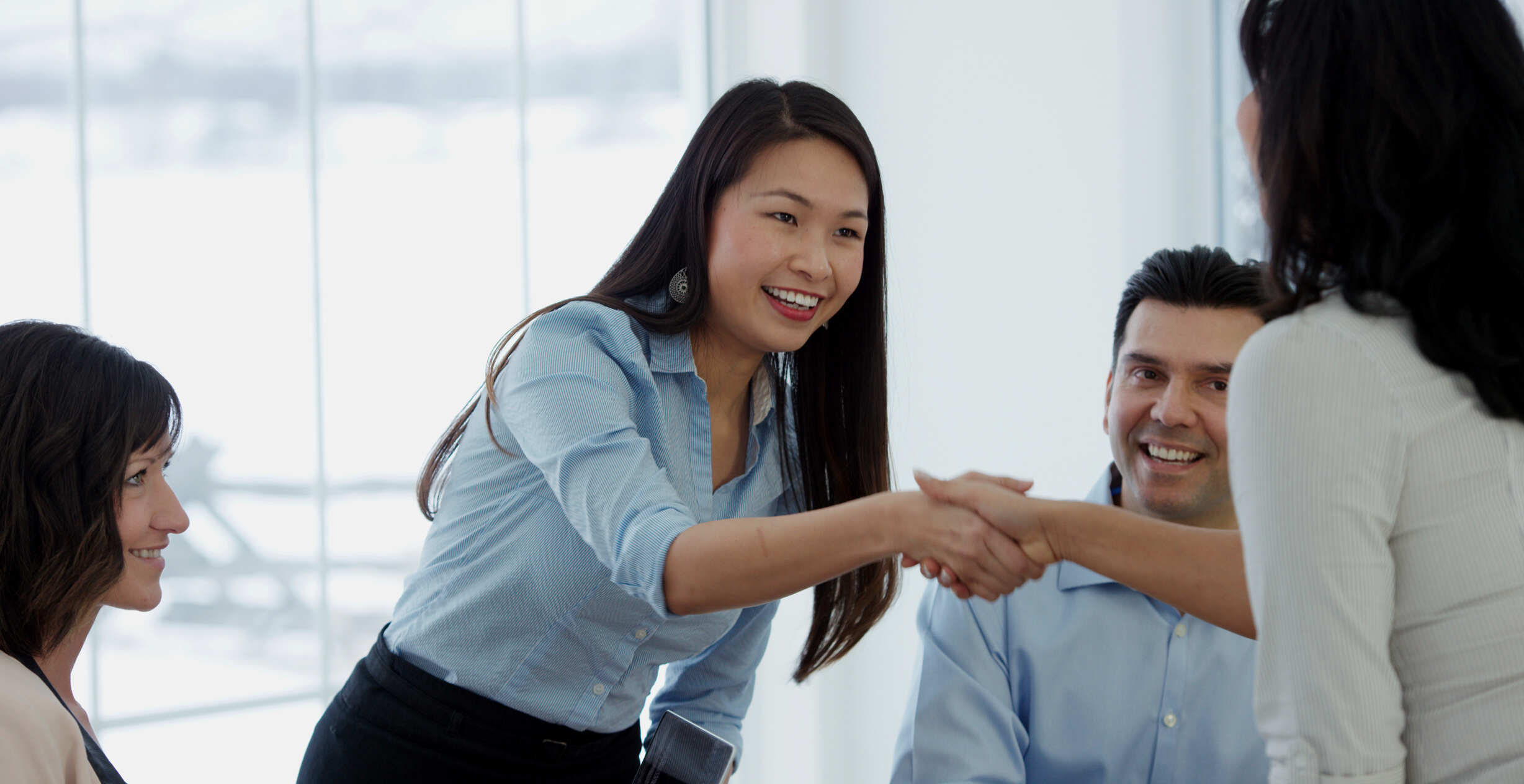 Introductions in a Business Meeting