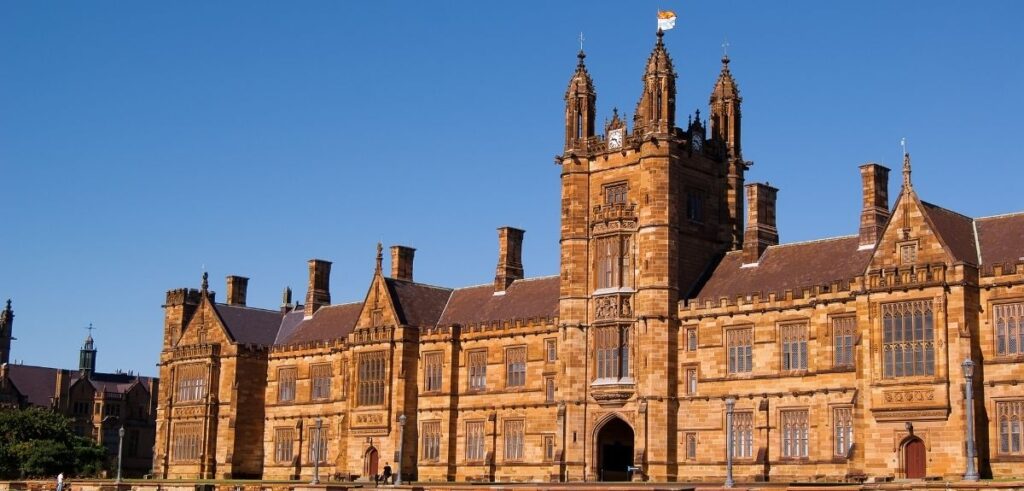 University in Sydney Australia