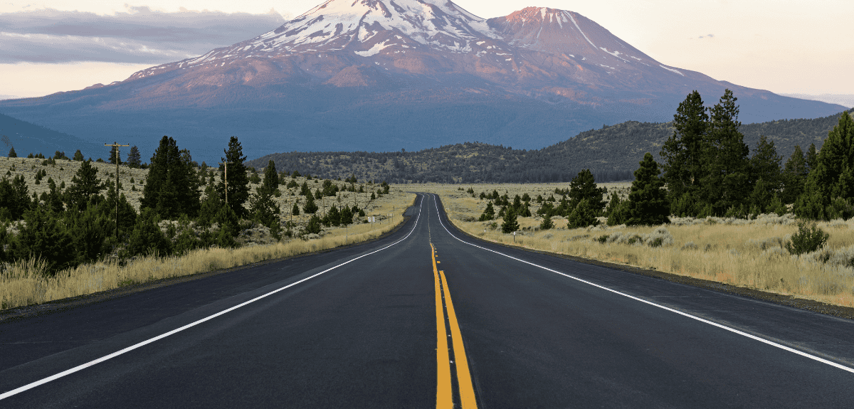 Image of a highway in the USA