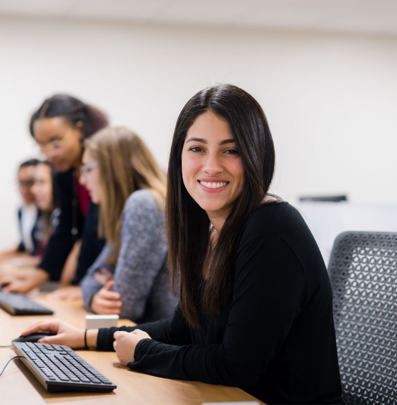 Image of an immigrationgurus team member in the office