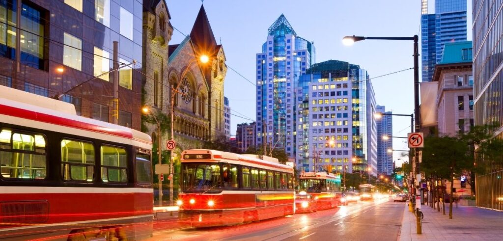 Street Scene Toronto Canada